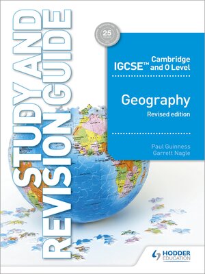 cover image of Cambridge IGCSE and O Level Geography Study and Revision Guide revised edition